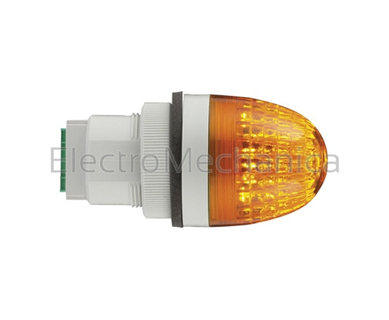91152 LED AMB P/MNT BEACON 48-240VAC