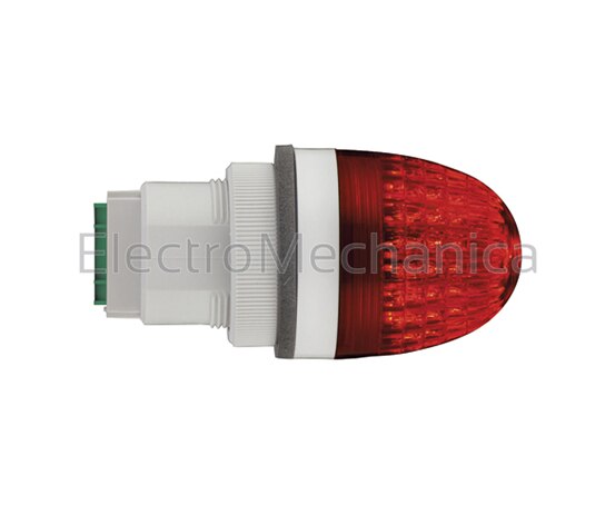 91153 LED RED P/MNT BEACON 48-240VAC