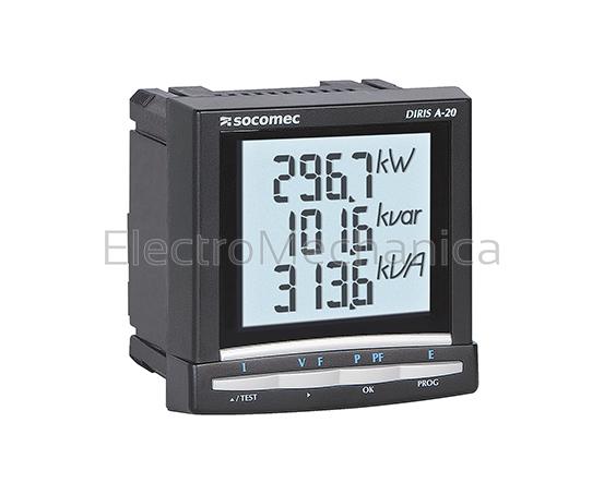 4825 0402 DIRIS A20 M/FUNC METER PANEL MNT