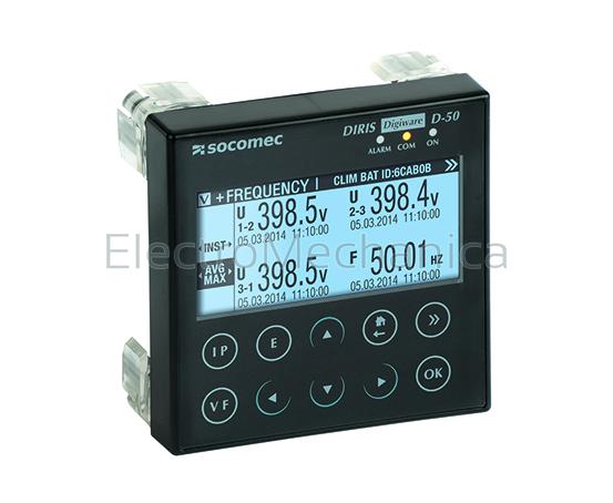 4829 0204 DIRIS D50 DISPLAY + MODBUS TCP