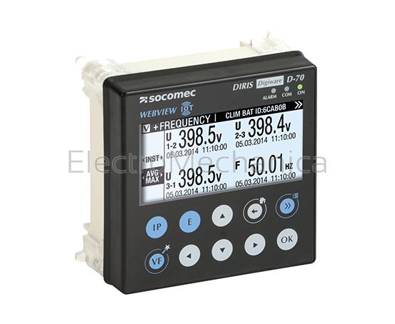 4829 0203 DIRIS D70 DISPLAY+E/NET+WEBSERVER