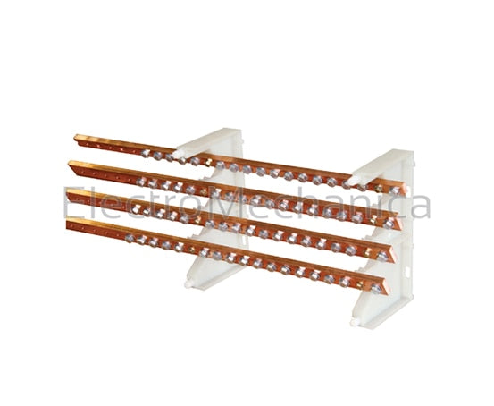 BRF1000 12x4mm THREADED BUSBAR (1met)