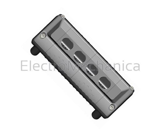 F71FG00-1 2 HOLE GREY EMPTY VICTOR HOUSING