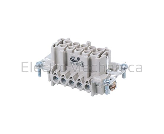 70.300.1040.0 10P+E 16A FEMALE INSERT SCREW