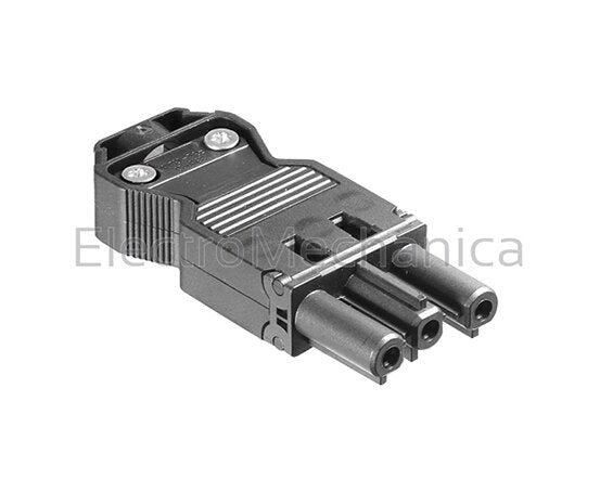 92.931.3053.0 16A 3P FEMALE IN-LINE CONNECTOR