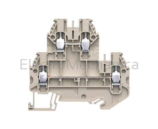 58.504.7055.0 4mm2 RAIL MOUNT MULTI-TIER TERM