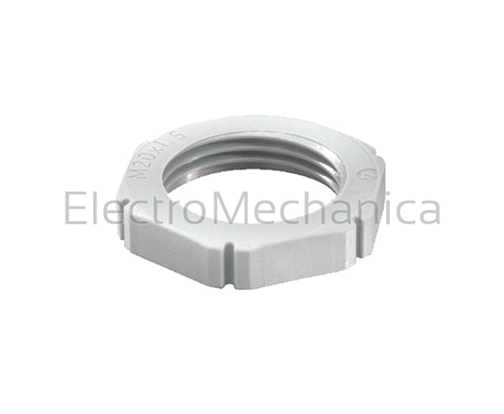 10060773 M25 GLAND LOCKNUT GREY