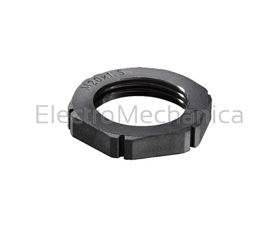 10061787 M63 GLAND LOCKNUT BLACK